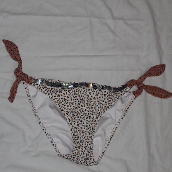 Victoria's Secret Other - Victoria's Secret Animal Print Swim Bottoms size S